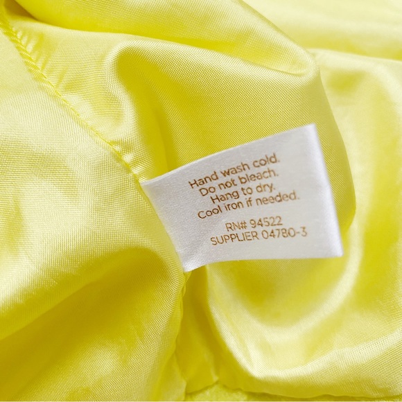 Neon Yellow Cropped Jacket - Picture 9 of 11